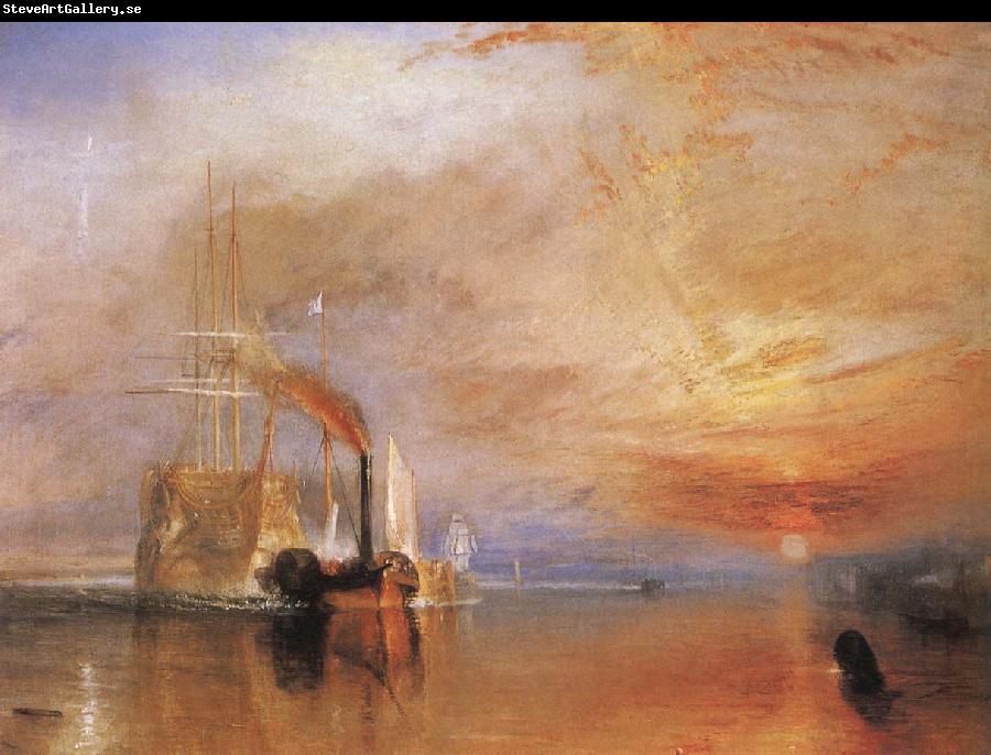 J.M.W. Turner The Fighting Temeraire tugged to her last Berth to be broken up 1838